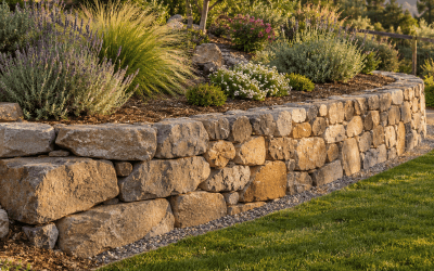 The Benefits of Stacked Rock Walls for Natural Rock Gardens